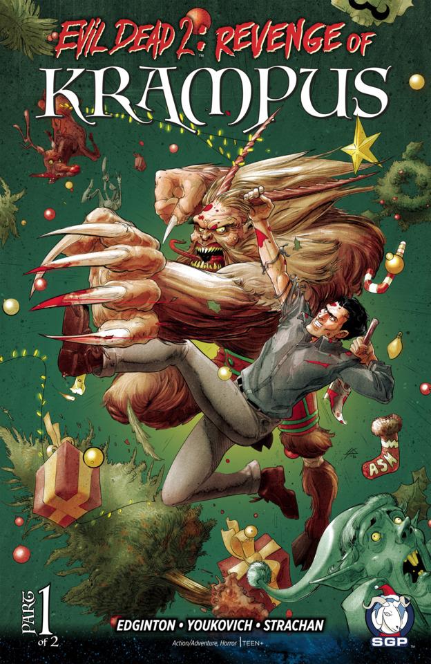 Evil Dead 2: Revenge of Krampus cover — © Space Goat Productions
