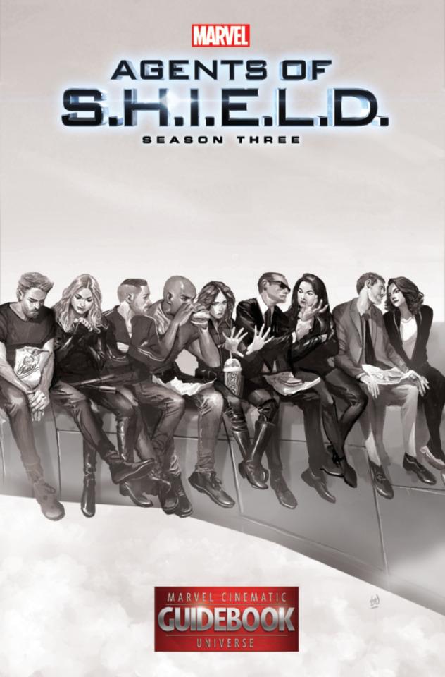 Guidebook To the Marvel Cinematic Universe – Marvel's Agents of S.H.I.E.L.D. Season Three/Marvel's Agent Carter Season Two cover — © Marvel