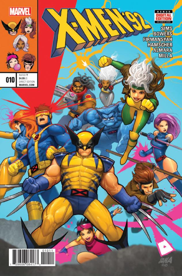 X-Men '92 #10 cover