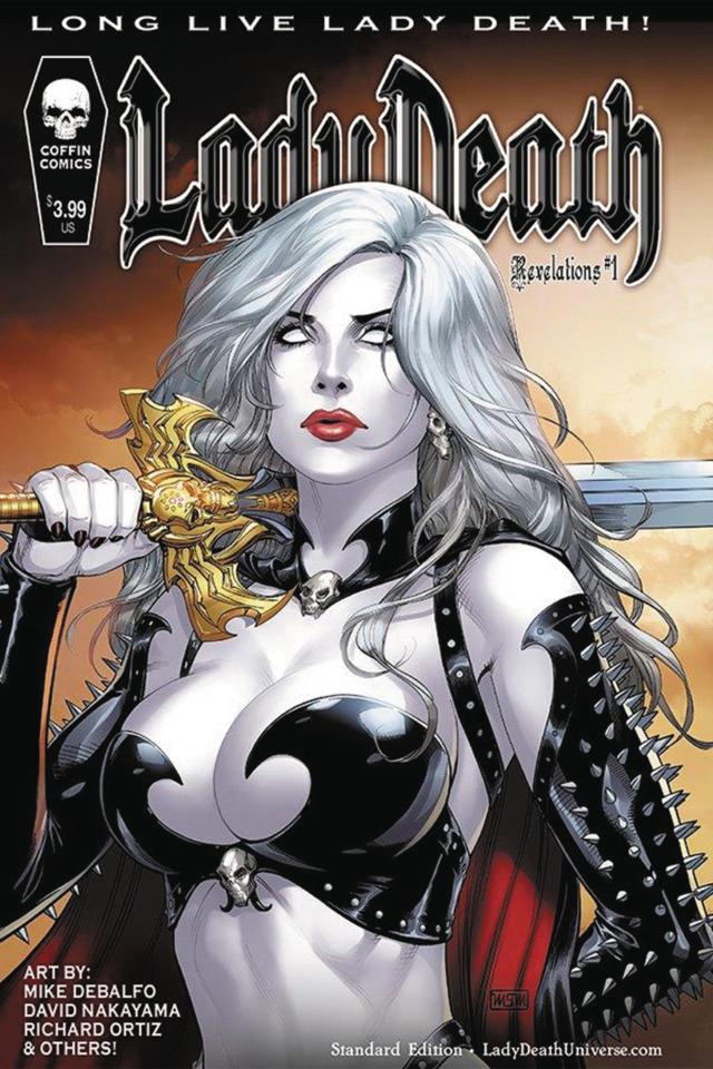 Lady Death Revelations Illustrated #1 cover