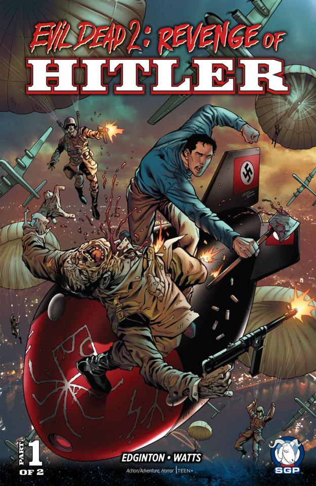 Evil Dead 2: Revenge of Hitler cover — © Space Goat Productions