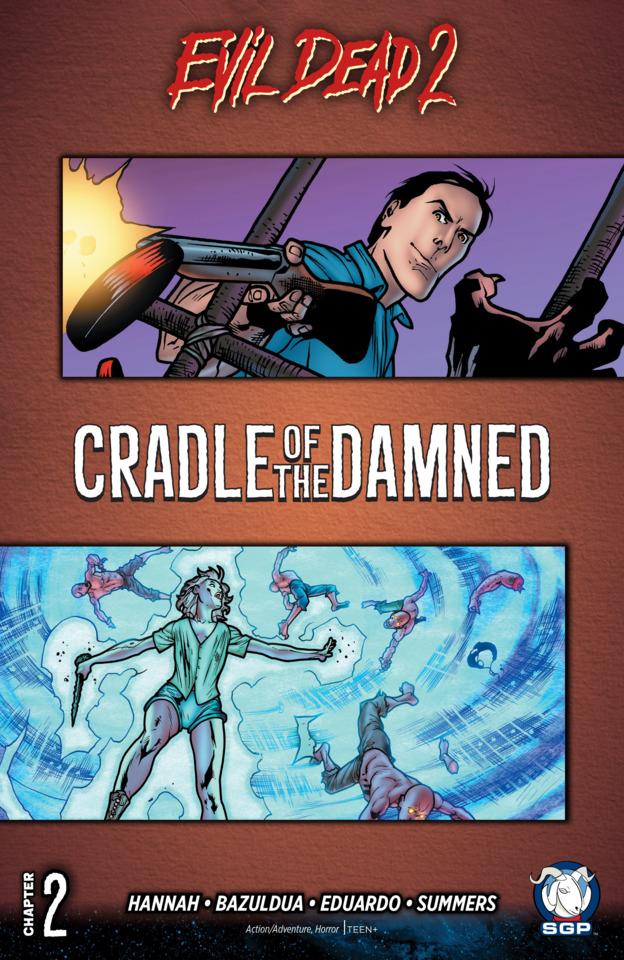 Evil Dead 2: Cradle of the Damned #2 cover