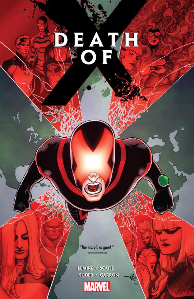 Death of X #1 cover