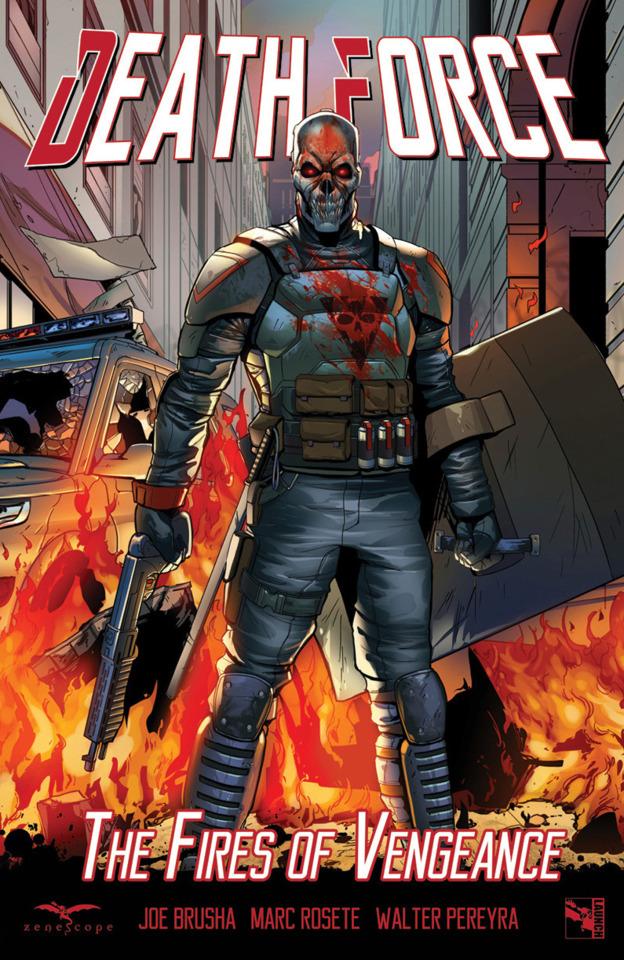 Death Force: The Fires of Vengeance #1 cover