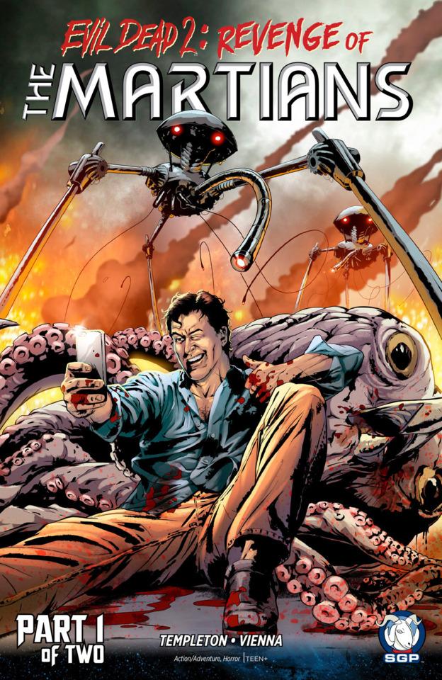 Evil Dead 2: Revenge of The Martians #1 cover