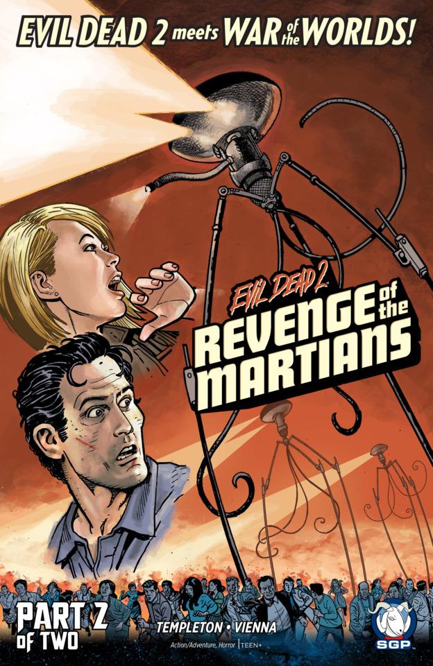 Evil Dead 2: Revenge of The Martians #2 cover