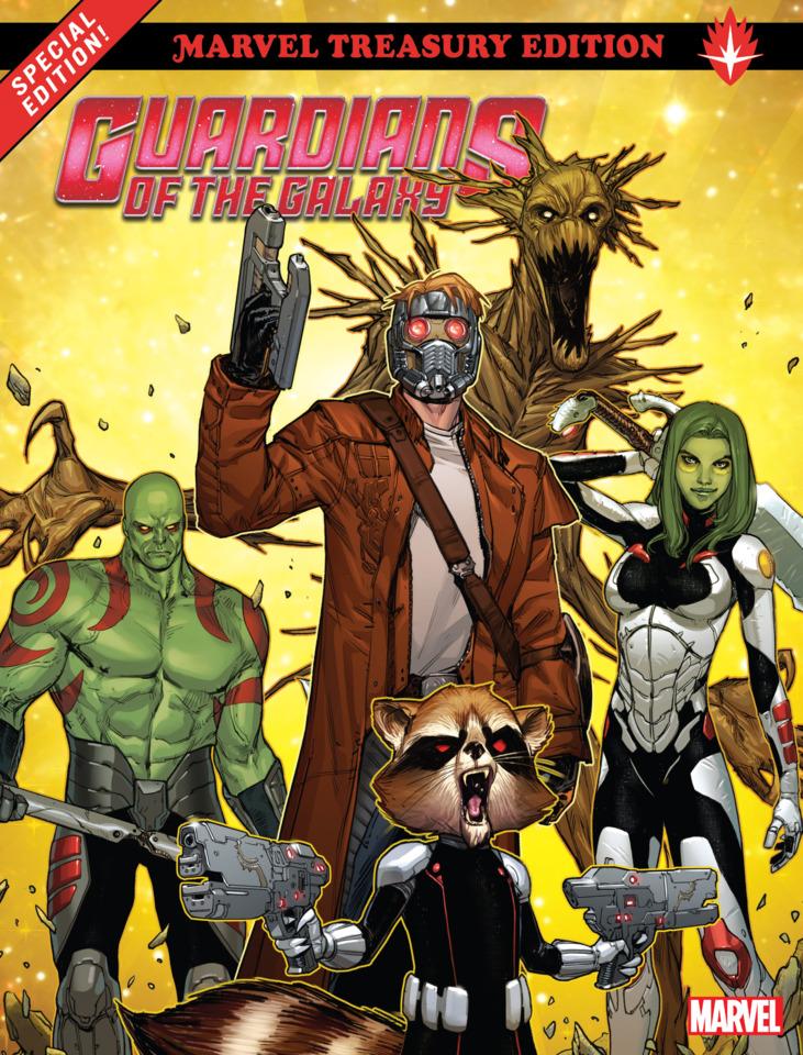 Guardians of the Galaxy: All-New Marvel Treasury Edition cover — © Marvel