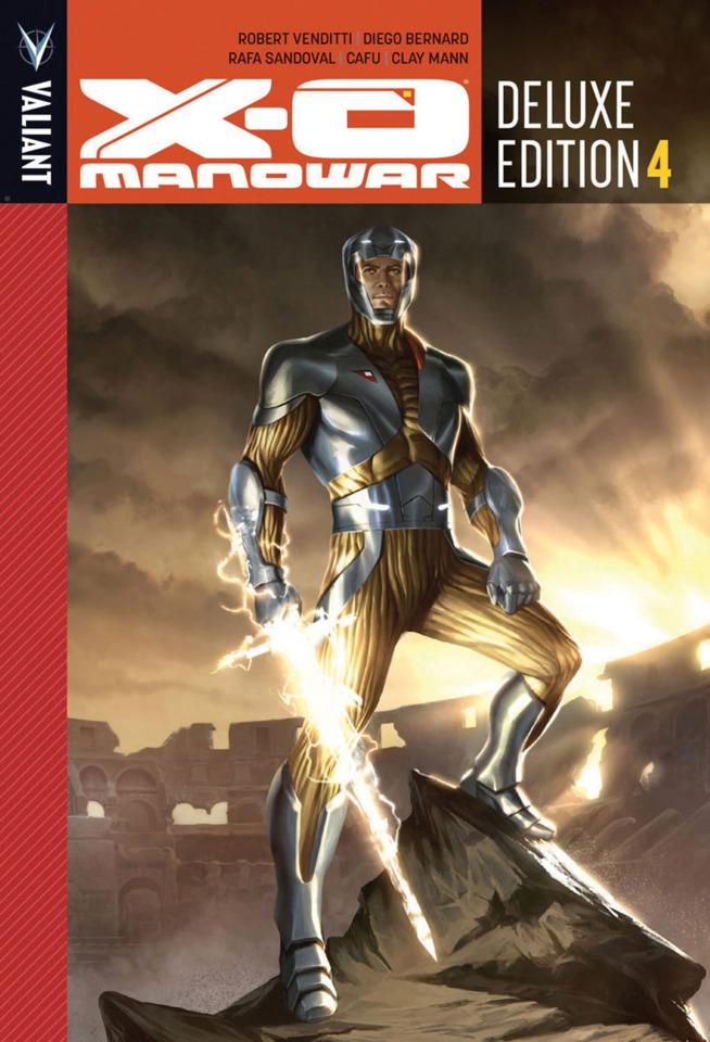 X-O Manowar Deluxe Edition #4 cover