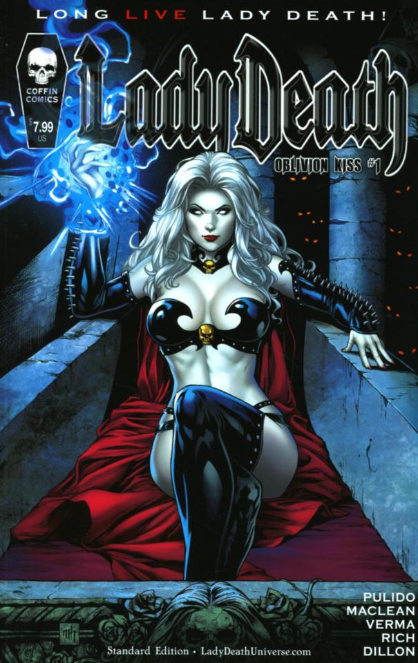 Lady Death: Oblivion Kiss #1 cover