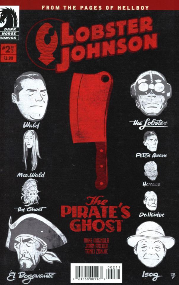 Lobster Johnson: The Pirate's Ghost #2