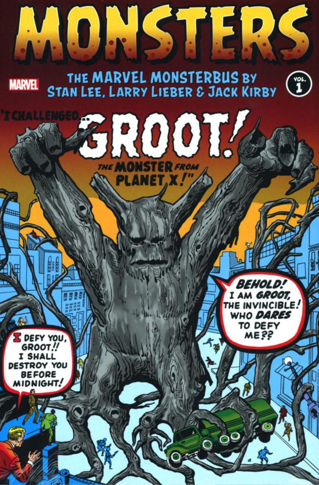 Monsters: The Marvel Monsterbus by Stan Lee, Larry Lieber & Jack Kirby cover — © Marvel