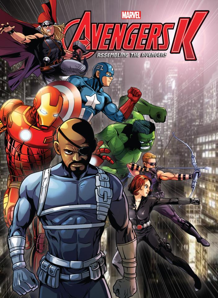 Avengers K: Assembling The Avengers cover — © Marvel