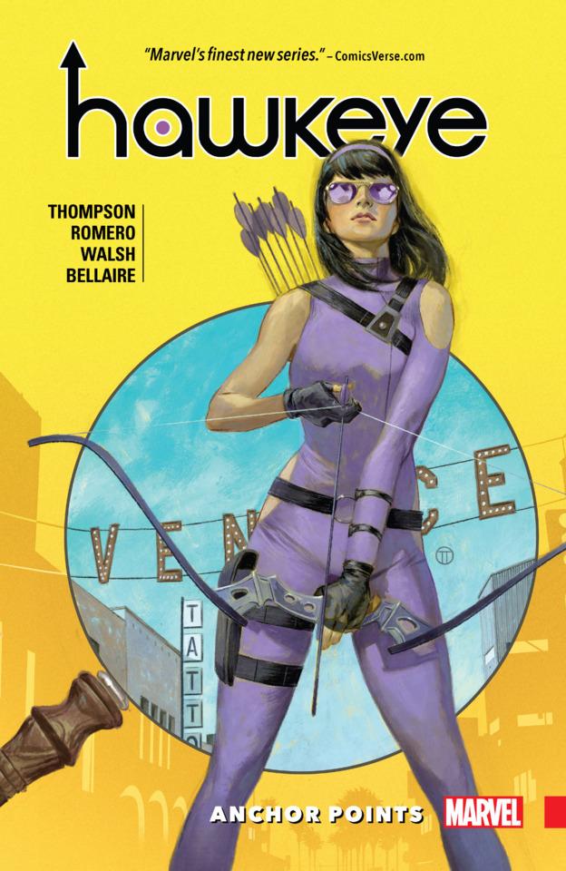 Hawkeye: Kate Bishop: Anchor Points cover — © Marvel