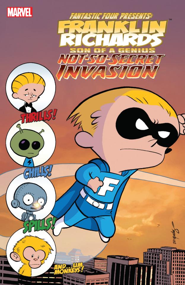 Franklin Richards: Not-So-Secret Invasion #1 cover