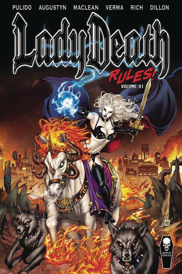 Lady Death Rules! #1 cover