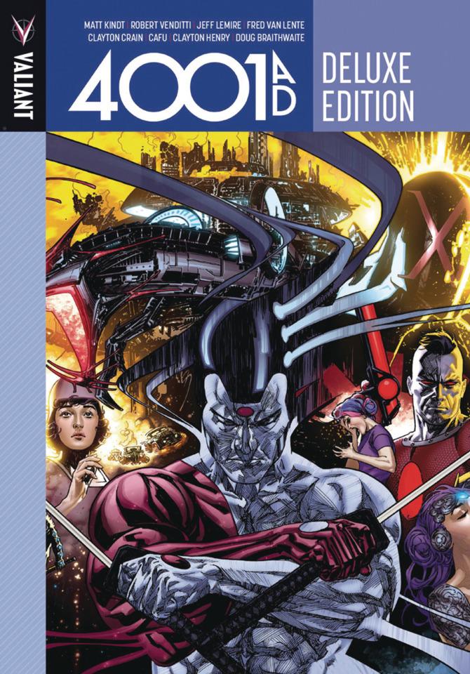 4001 A.D. Deluxe Edition cover — © DMG/Valiant Entertainment