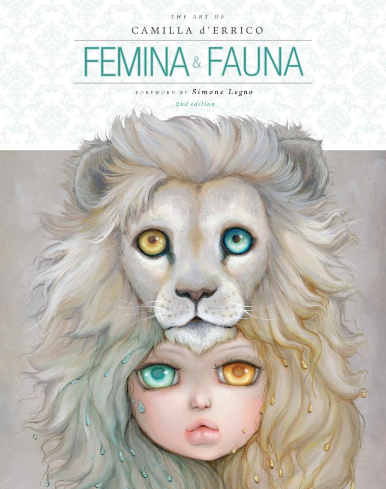 Femina and Fauna: The Art of Camilla d’Errico Second Edition cover — © Dark Horse Comics