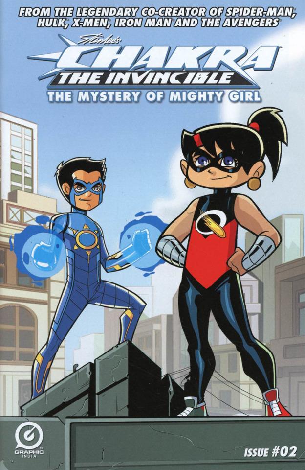 Stan Lee's Chakra The Invincible: The Mystery of Mighty Girl #2 cover