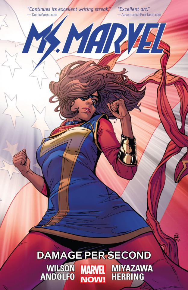 Ms. Marvel: Damage Per Second cover — © Marvel