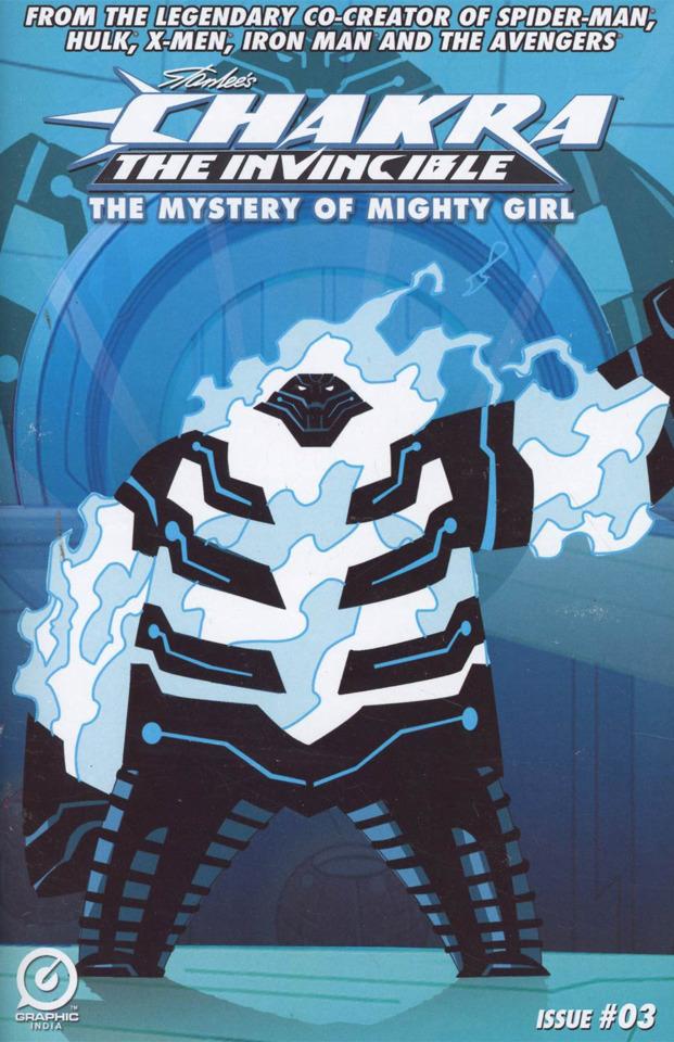 Stan Lee's Chakra The Invincible: The Mystery of Mighty Girl #3 cover