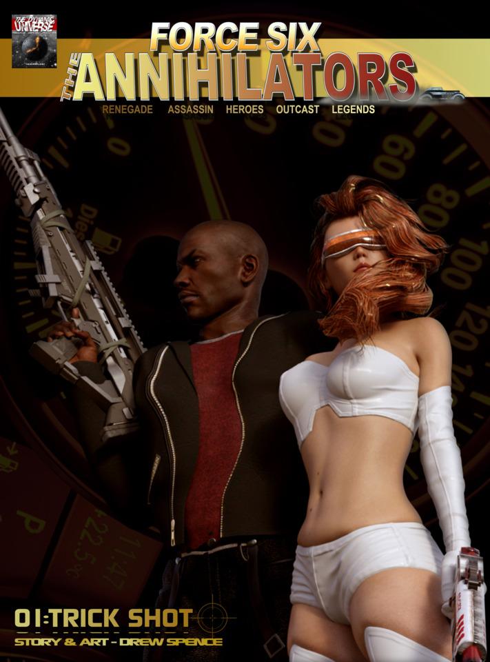 Force Six, The Annihilators #1 cover