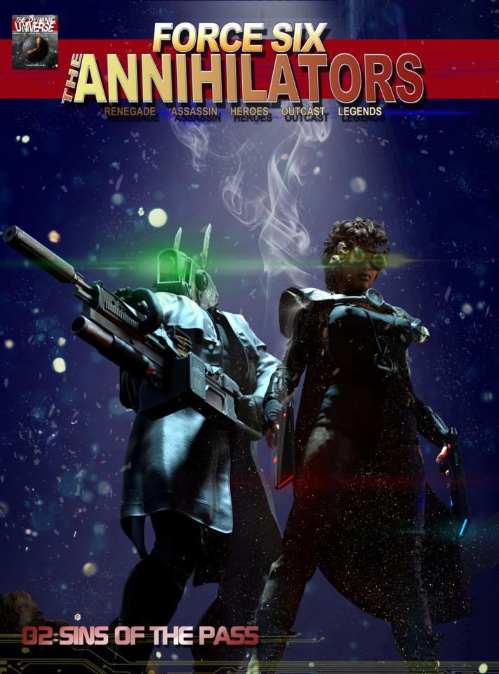 Force Six, The Annihilators #2 cover
