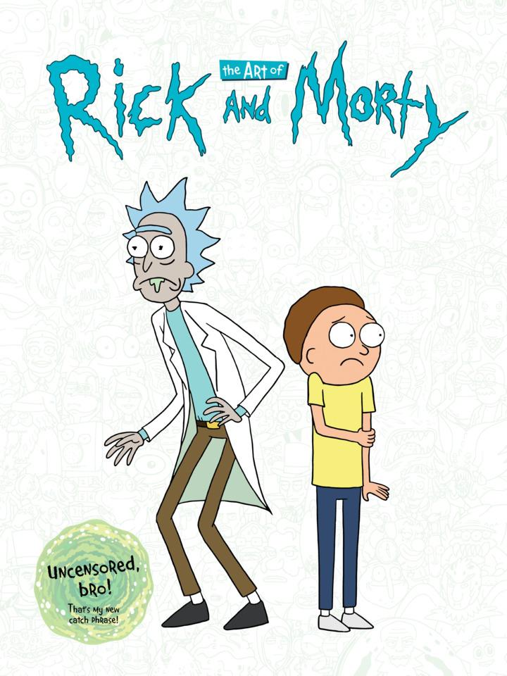 The Art of Rick and Morty #1 cover