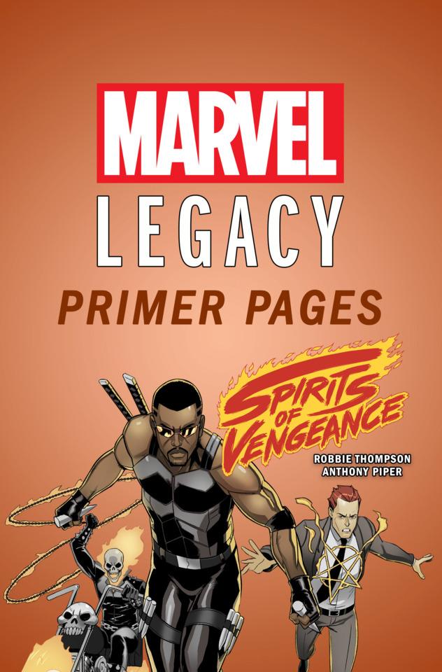Spirits of Vengeance - Marvel Legacy Primer Pages cover — © Marvel