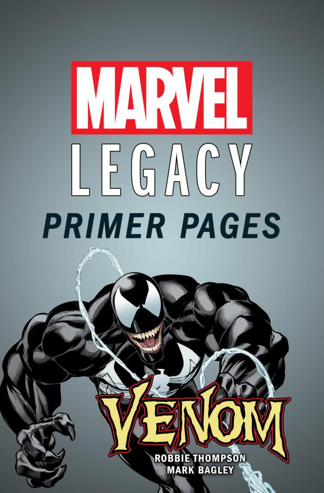 Venom - Marvel Legacy Primer Pages