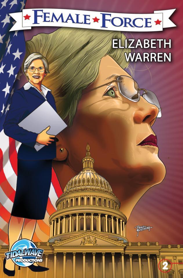 Female Force: Elizabeth Warren #2 cover