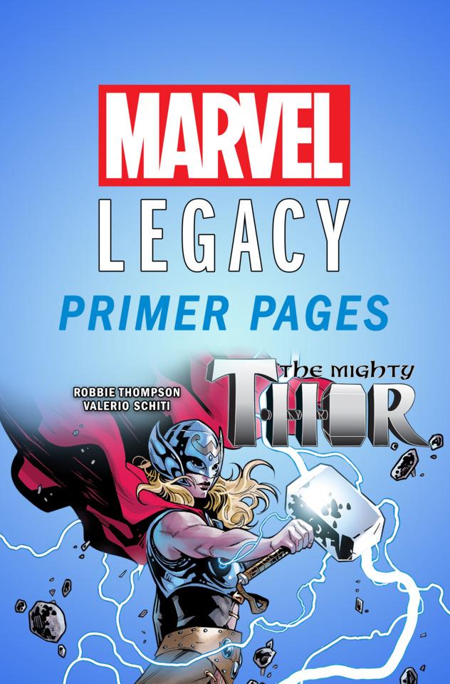 Mighty Thor - Marvel Legacy Primer Pages