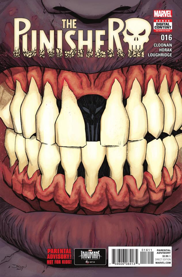The Punisher #16 cover
