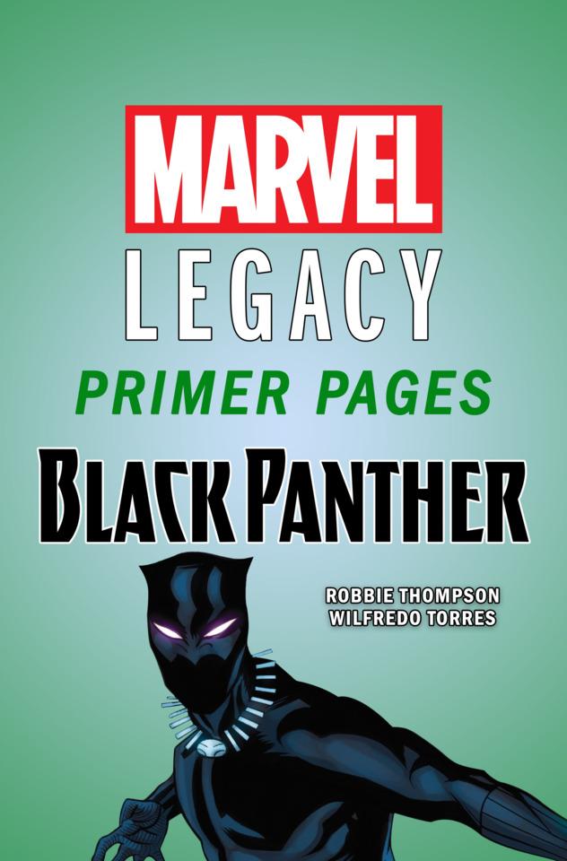 Black Panther - Marvel Legacy Primer Pages