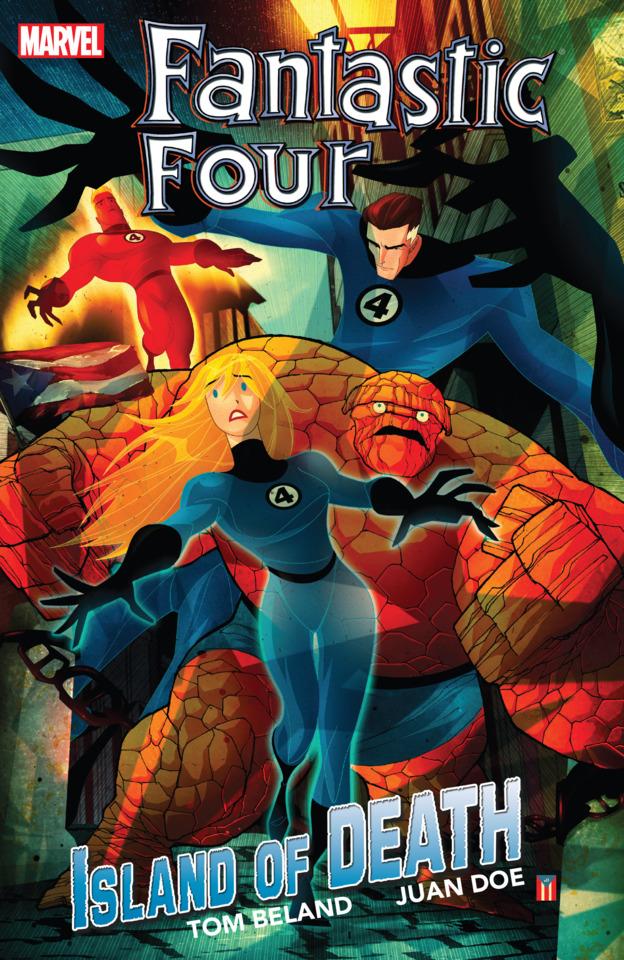 Fantastic Four: Island of Death #1 cover