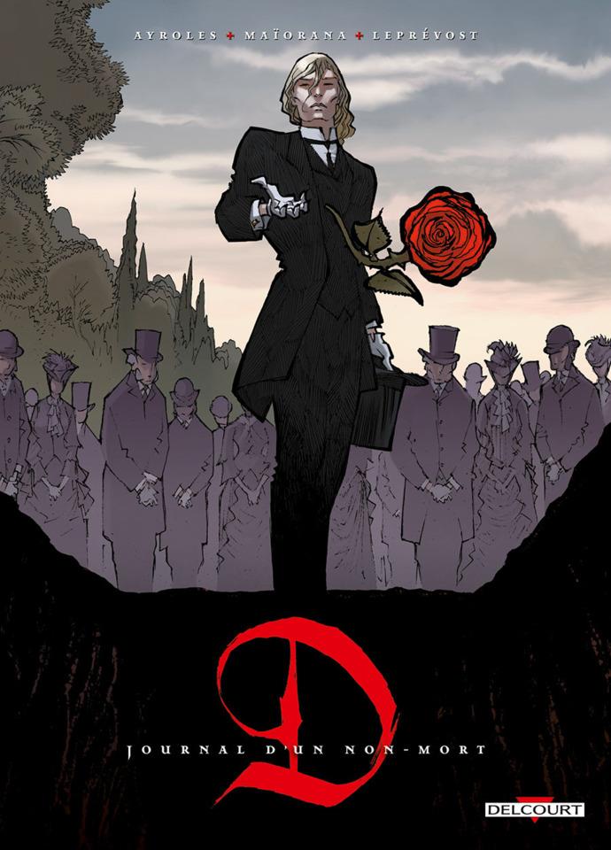 D, journal d'un non-mort cover — © Delcourt