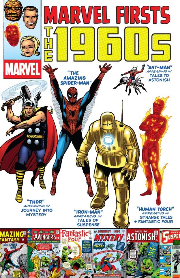 Marvel Firsts: The 1960's cover — © Marvel