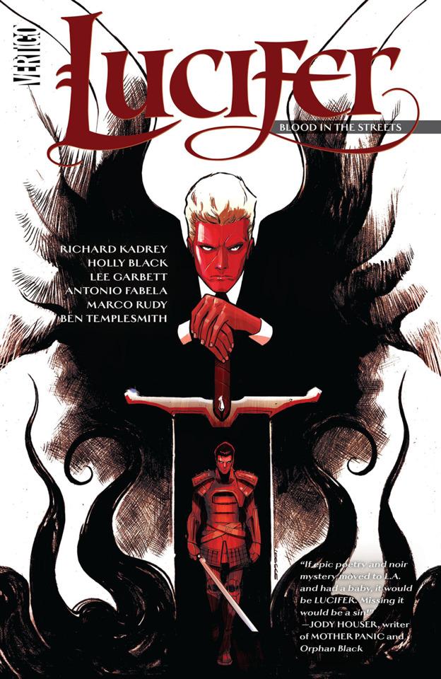 Lucifer: Blood In the Streets cover — © DC Comics