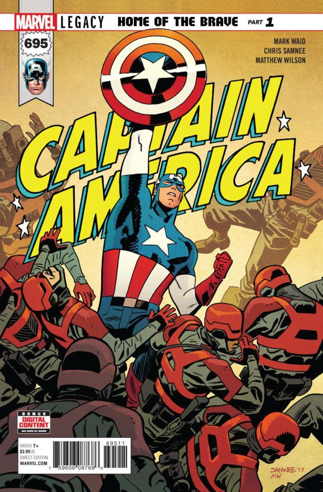 Captain America #695