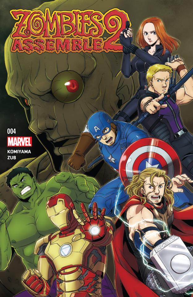 Zombies Assemble 2 #4 cover