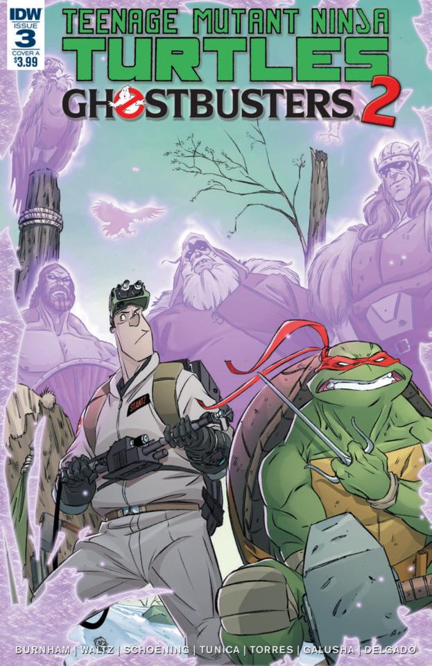 Teenage Mutant Ninja Turtles/Ghostbusters 2 #3 cover