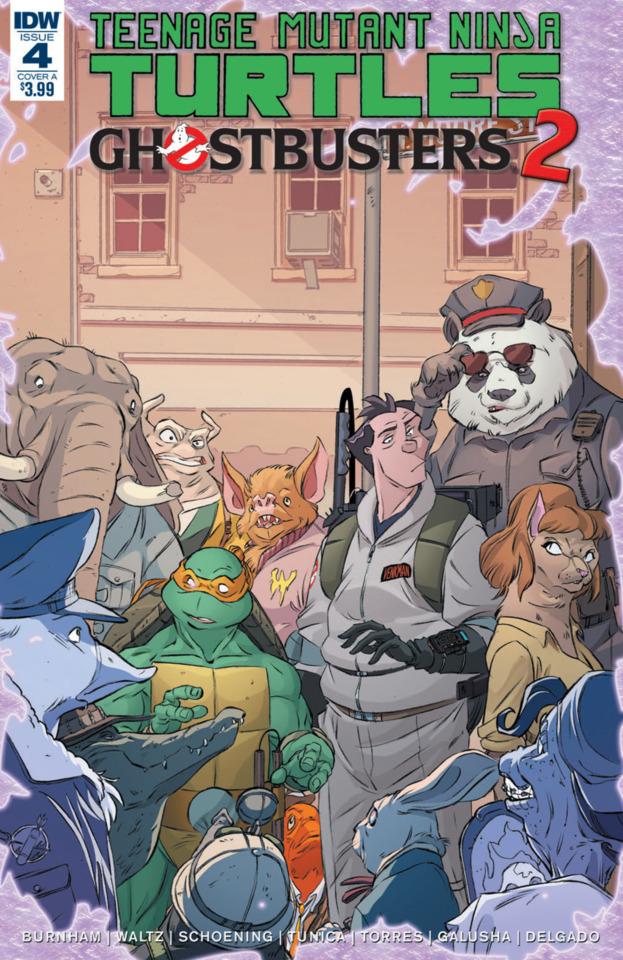 Teenage Mutant Ninja Turtles/Ghostbusters 2 #4