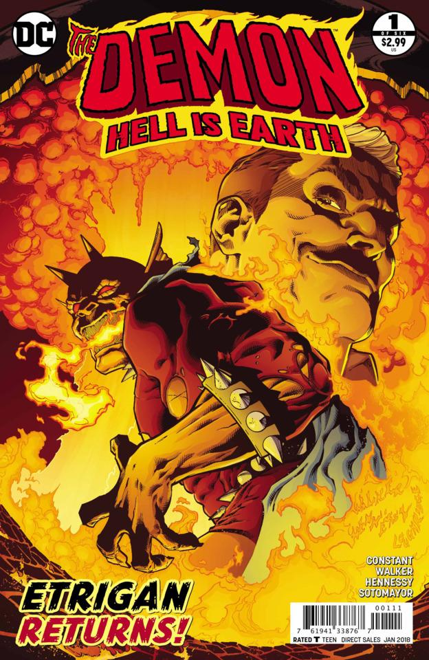 The Demon: Hell Is Earth cover — © DC Comics
