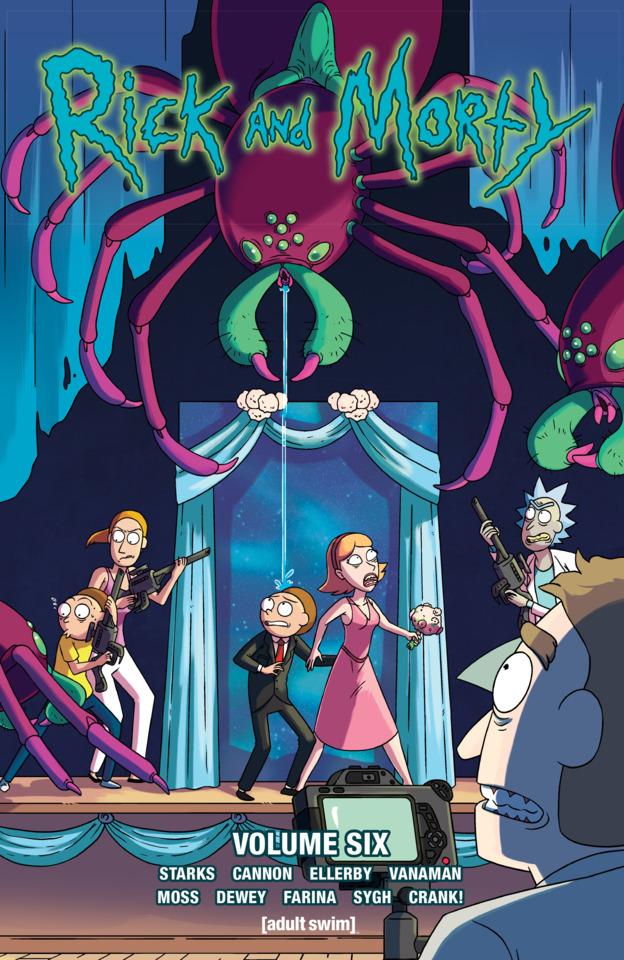 Rick and Morty #6 cover