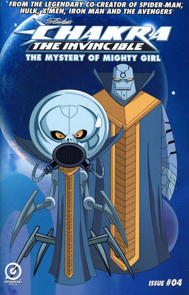 Stan Lee's Chakra The Invincible: The Mystery of Mighty Girl #4 cover