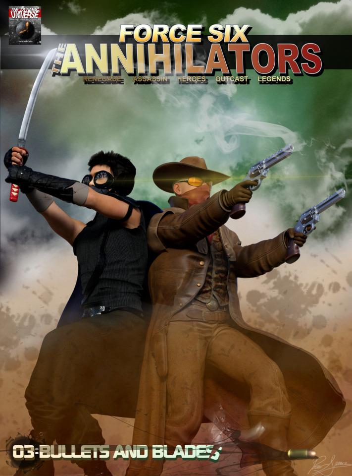 Force Six, The Annihilators #3 cover