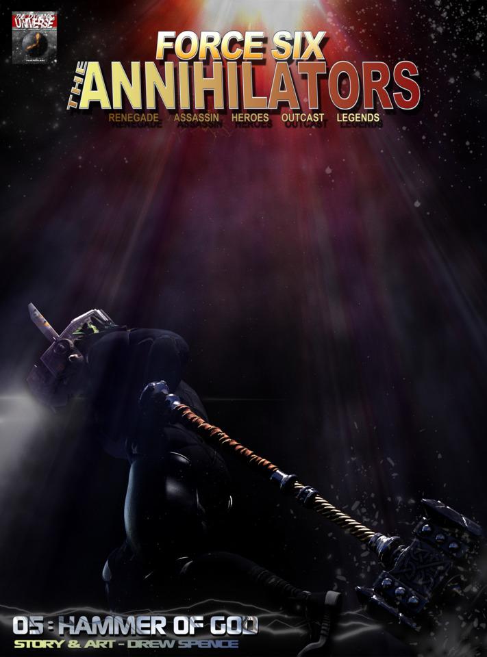 Force Six, The Annihilators #5 cover
