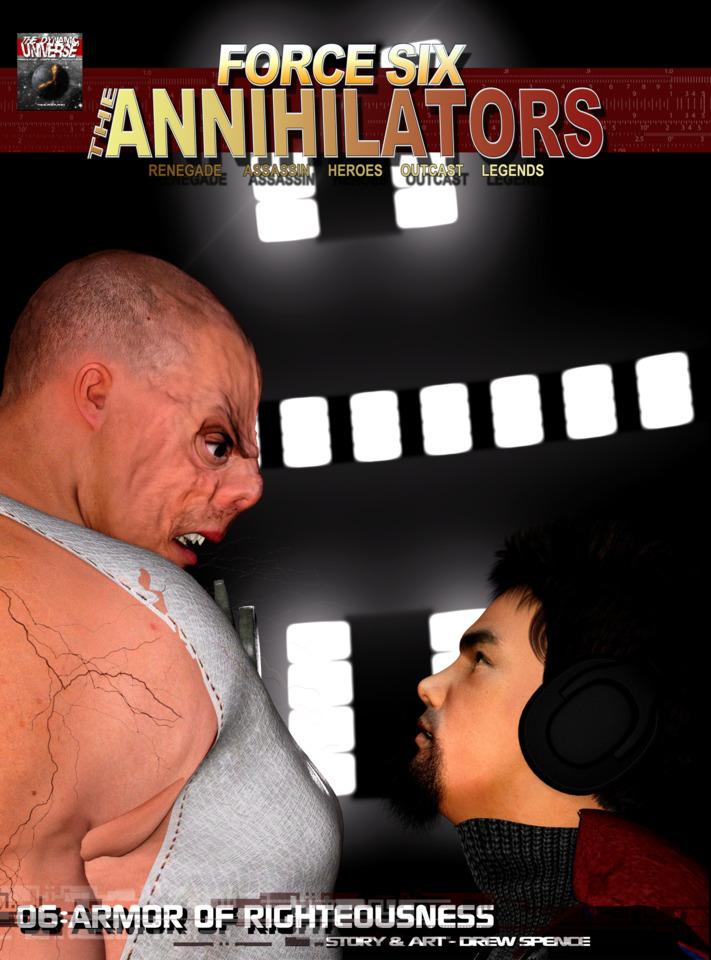 Force Six, The Annihilators #6 cover