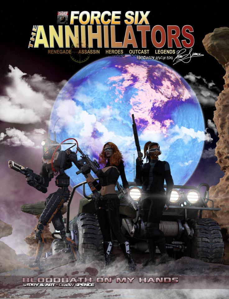Force Six, The Annihilators: Bloodbath On My Hands #1 cover