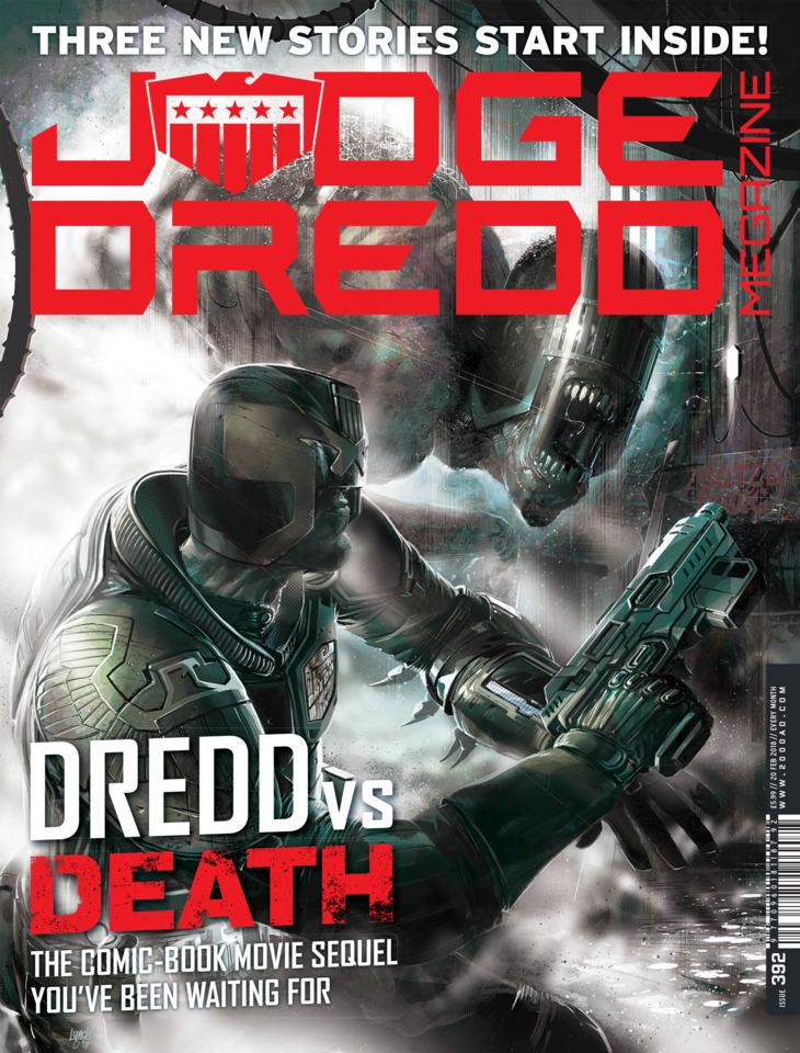 Judge Dredd Megazine #392 cover