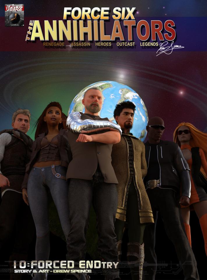 Force Six, The Annihilators #10 cover